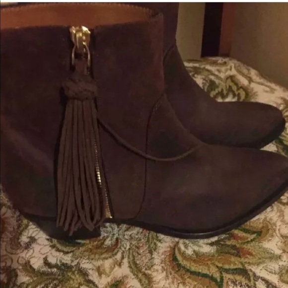 Trade Ralph Lauren Purple Label Collection Brown Ninette Ankle Boots - Picture 4 of 12